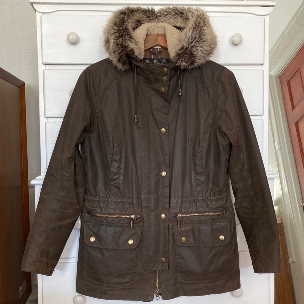 Barbour Kelsall Wax Parka Jacket